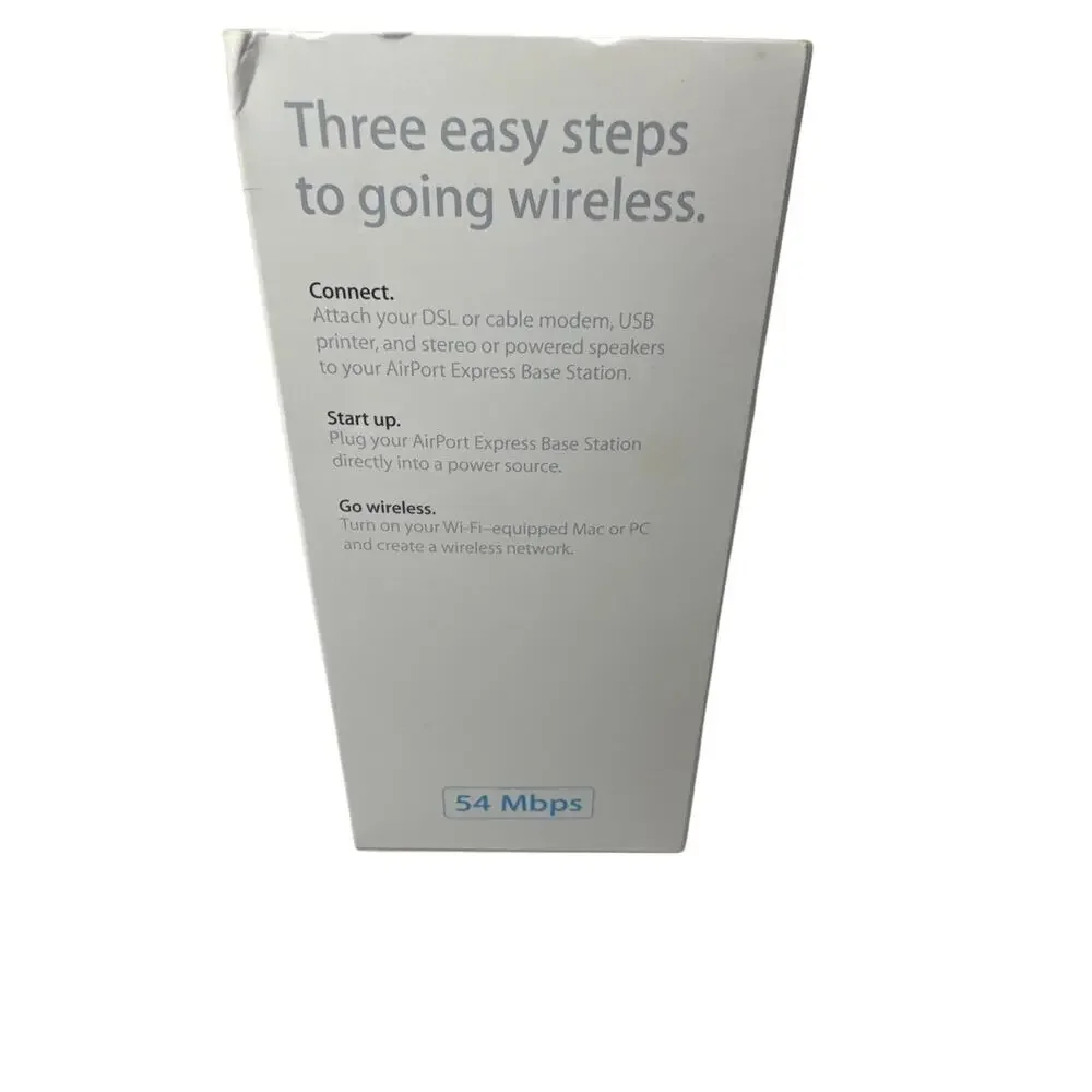 Apple Airport Express Base Station Live Wirelessly